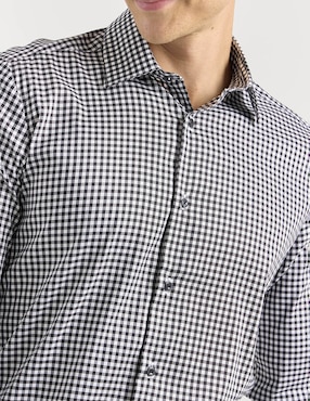 Camisa de vestir Scappino manga larga para hombre