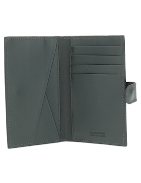 Tarjetero Scappino de piel para hombre