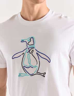 Playera Original Penguin cuello redondo para hombre