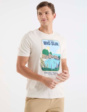 Playera Original Penguin cuello redondo para hombre