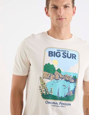 Playera Original Penguin cuello redondo para hombre