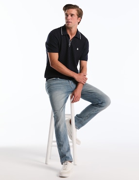 Playera tipo polo Original Penguin para hombre