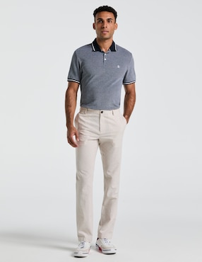 Pantalón casual chino regular Original Penguin de lino para hombre
