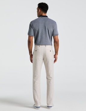 Pantalón casual chino regular Original Penguin de lino para hombre