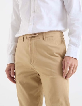Pantalón chino slim Original Penguin de algodón para hombre