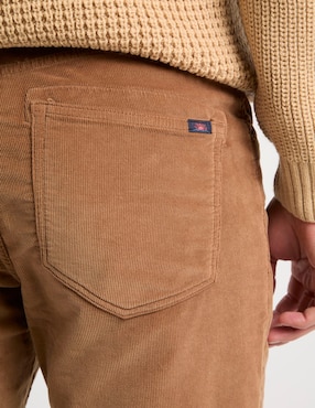 Pantalón casual regular Faherty algodón para hombre