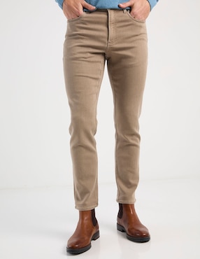 Pantalón regular Faherty de algodón para hombre