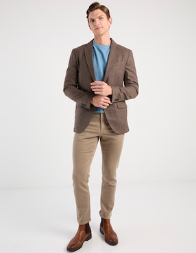 Pantalón regular Faherty de algodón para hombre