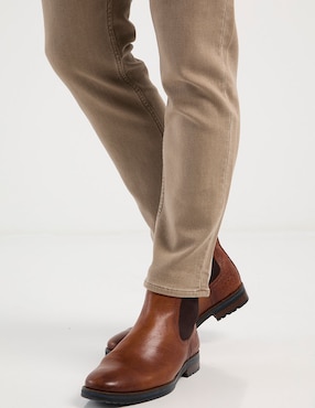 Pantalón regular Faherty de algodón para hombre