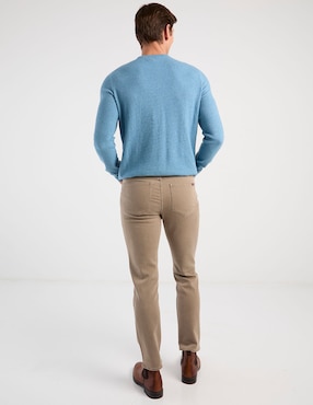 Pantalón regular Faherty de algodón para hombre
