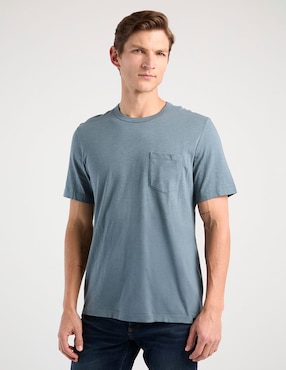 Playera Faherty cuello redondo para hombre