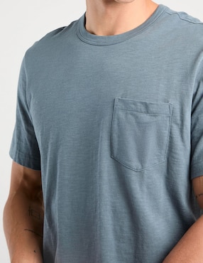 Playera Faherty cuello redondo para hombre