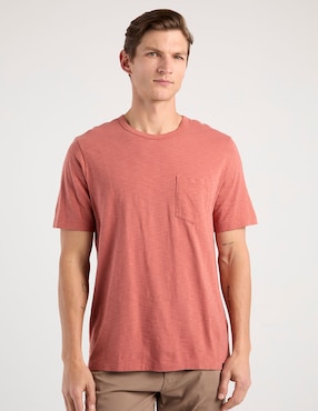 Playera Faherty cuello redondo para hombre
