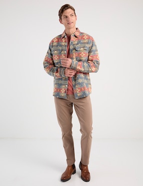 Playera Faherty cuello redondo para hombre