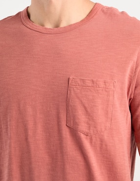 Playera Faherty cuello redondo para hombre