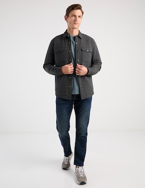Chamarra casual Faherty con bolsillos para hombre