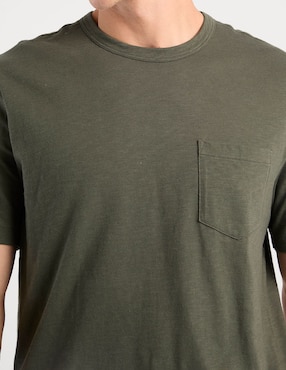 Playera Faherty cuello redondo para hombre
