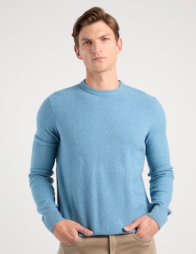 Suéter Faherty cuello redondo para hombre