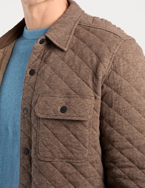 Sobrecamisa casual Faherty de algodón manga larga para hombre