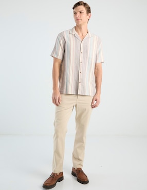 Camisa casual Faherty manga corta para hombre