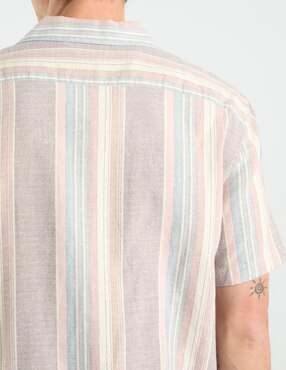 Camisa casual Faherty manga corta para hombre