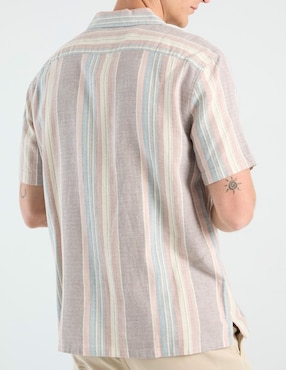 Camisa casual Faherty manga corta para hombre