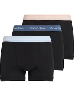 Bóxer brief Calvin Klein de algodón para hombre 3 piezas