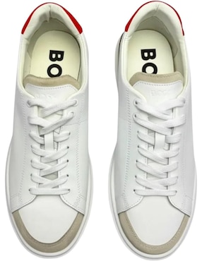 Tenis de piel Boss Colyn para hombre