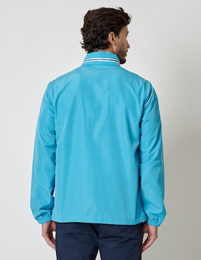 Chamarra rompevientos Original Penguin impermeable con bolsillos para hombre