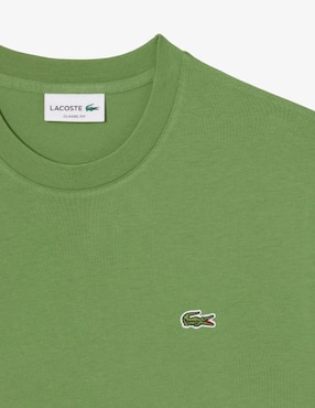 Playera Lacoste cuello redondo para hombre