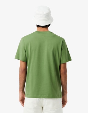 Playera Lacoste cuello redondo para hombre