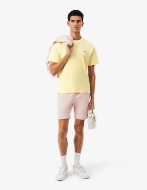 Playera Lacoste Core cuello redondo para hombre
