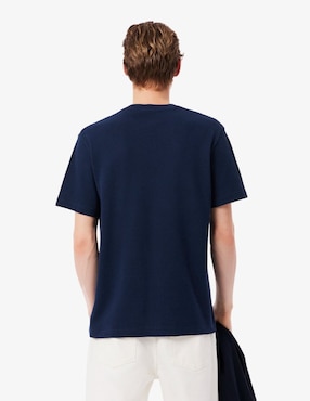Playera Lacoste cuello redondo para hombre