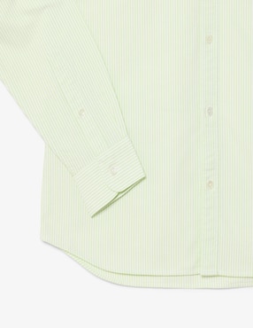 Camisa casual Lacoste de algodón manga larga para hombre