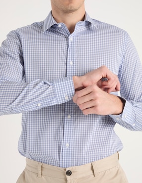 Camisa de vestir Scappino manga larga para hombre