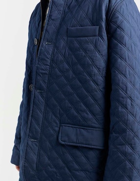 Chamarra capitonada Brooks Brothers con bolsillos para hombre