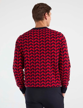 Suéter Brooks Brothers cuello redondo para hombre
