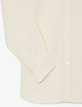 Camisa casual Lacoste de algodón manga larga para hombre