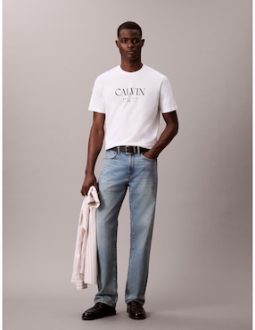 Playera Calvin Klein Monologo cuello redondo para hombre