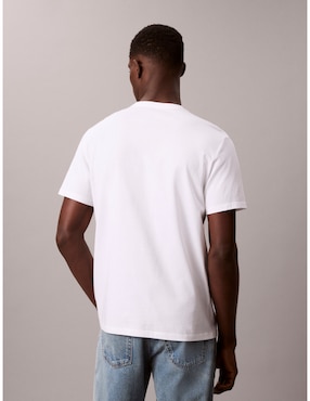 Playera Calvin Klein Monologo cuello redondo para hombre
