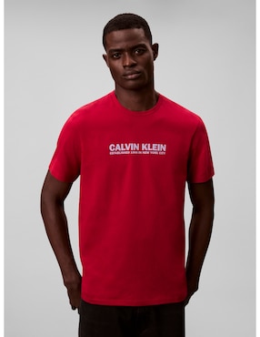 Playera Calvin Klein cuello redondo para hombre