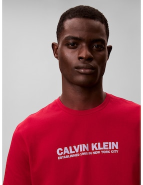 Playera Calvin Klein cuello redondo para hombre