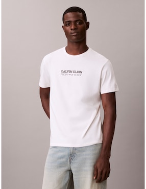 Playera Calvin Klein cuello redondo para hombre