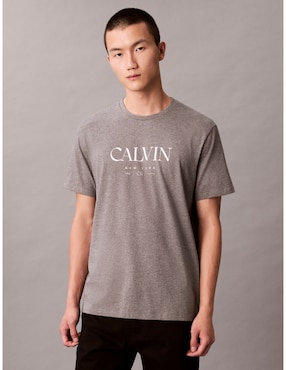 Playera Calvin Klein Monologo cuello redondo para hombre