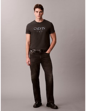 Playera Calvin Klein Monologo cuello redondo para hombre