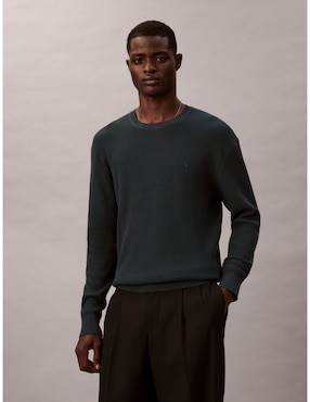 Suéter Calvin Klein cuello redondo para hombre