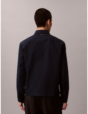 Chamarra casual Calvin Klein con bolsillos para hombre