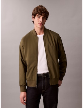 Chamarra bomber Calvin Klein impermeable con bolsillos para hombre