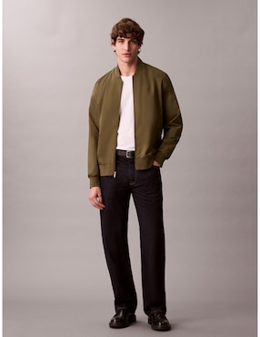 Chamarra bomber Calvin Klein impermeable con bolsillos para hombre