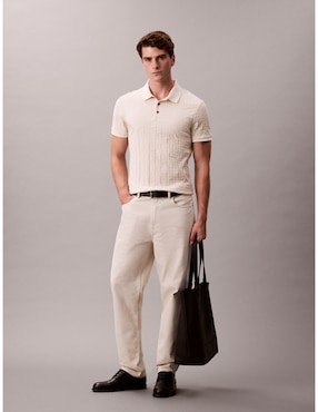 Playera tipo polo Calvin Klein Pique Polos para hombre